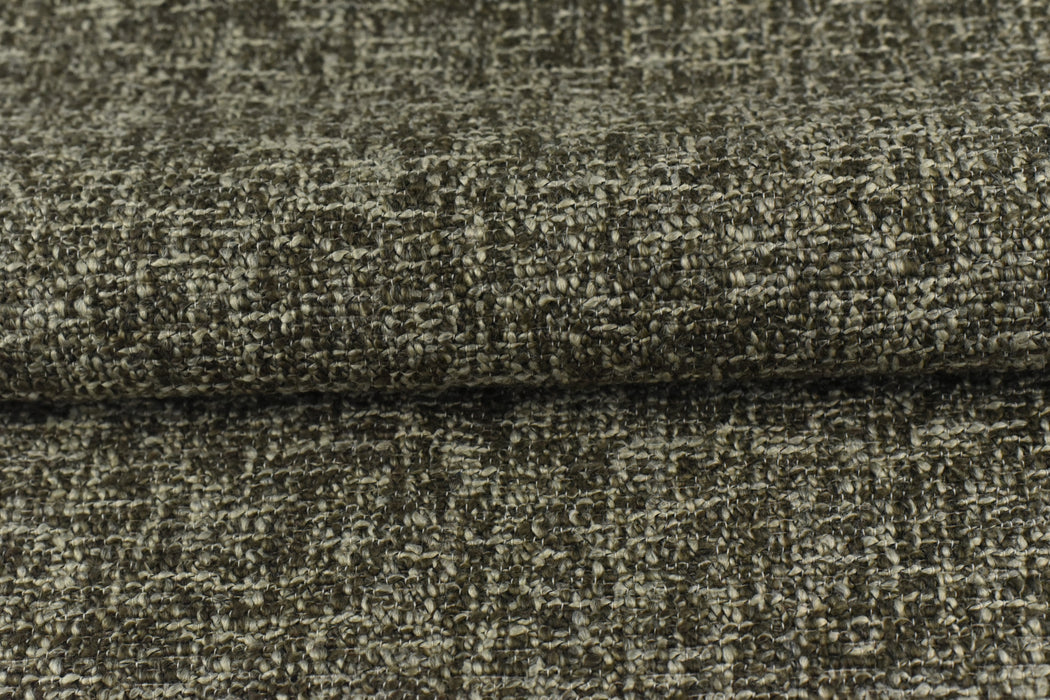 Heavy Weight Grey and Dark Olive Furnising Upholstery Fabric For Chair|Modern Space Design Fabric For  Cushion Pillow