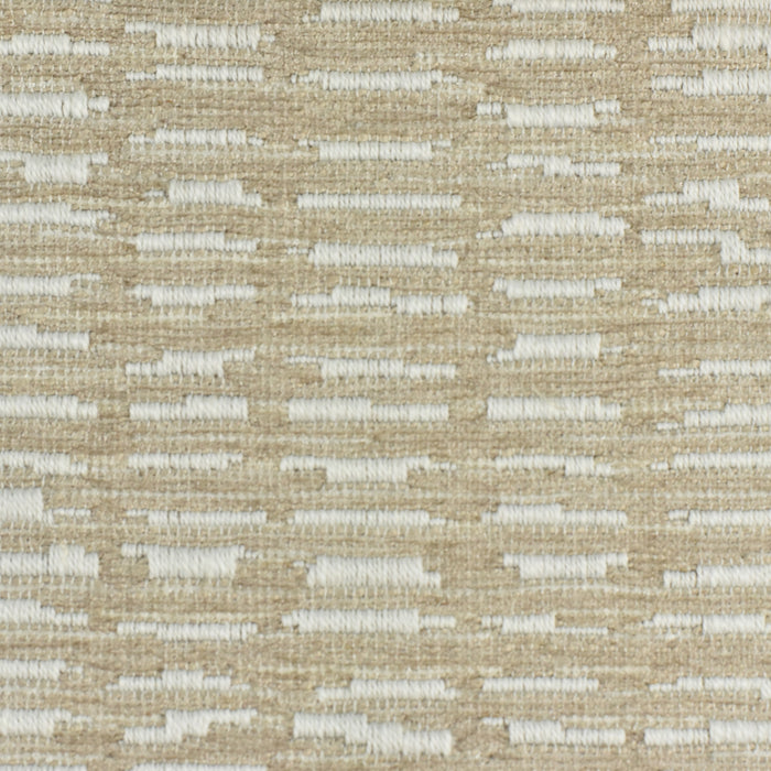 Heavy Weight Yellow Cream Stylish Linen Blend Abstract Stripe Upholstery Fabric|Modern Geometric Textured Sofa Cushion Fabric 55"W/925GSM