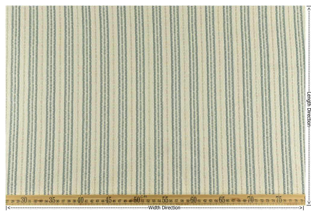 Heavy Weight Pure Cotton/Linen Blend Vintage Blue Red Striped Upholstery Drapery Fabric For Chair|Boho Vintage Cotton Linen Fabric By Yard