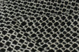 68% Wool Abstract Geometric Black and White Upholstery Fabric For Curtain|Light Duty Home Decor Fabric For Drapery Pillow,Throws,Blanket