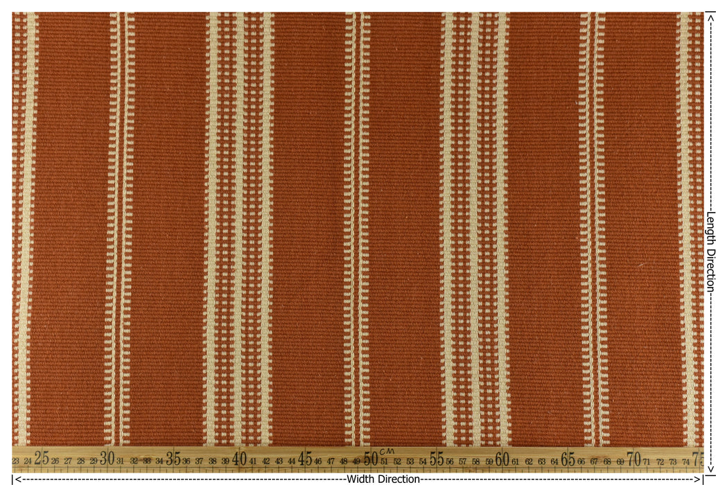 Heavy Weight 100 Pure Cotton Blend Vintage Wider Stripe Jacquard Upholstery Drapery Fabric For Chair|Retro Cotton Linen Blend Canvas Fabric