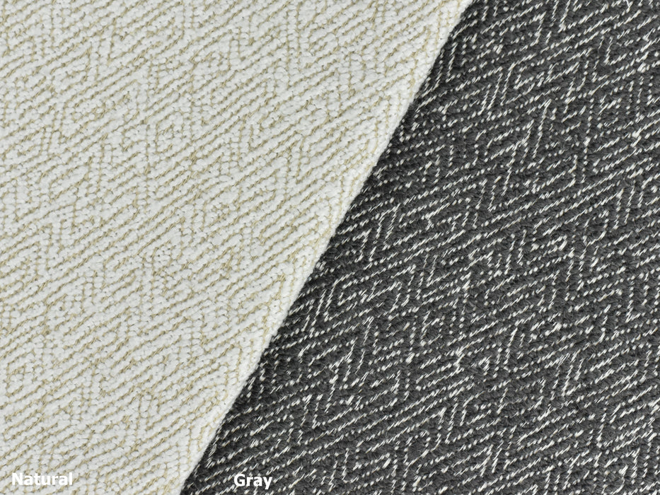 Cream Herringbone Heavy Weight Upholstery Fabric|Geometric Fabric Decorative Fabric|Patterned Upholstery Material|Ottoman Chair Fabric