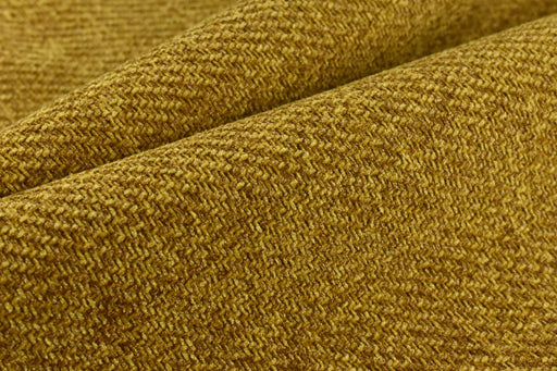 Gold Upmarket Chenille Woven Heavy Duty Upholstery Fabric|Yellow Luxury Home Decor Couch Chair Fabric By The Yard-55"W/740GSM