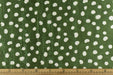 Green Abstract Polka Dot Print On Jacquard Woven Upholstery Fabric|Heavy Soft Furniture and Drapery Fabric For Chair Cushion Curtain