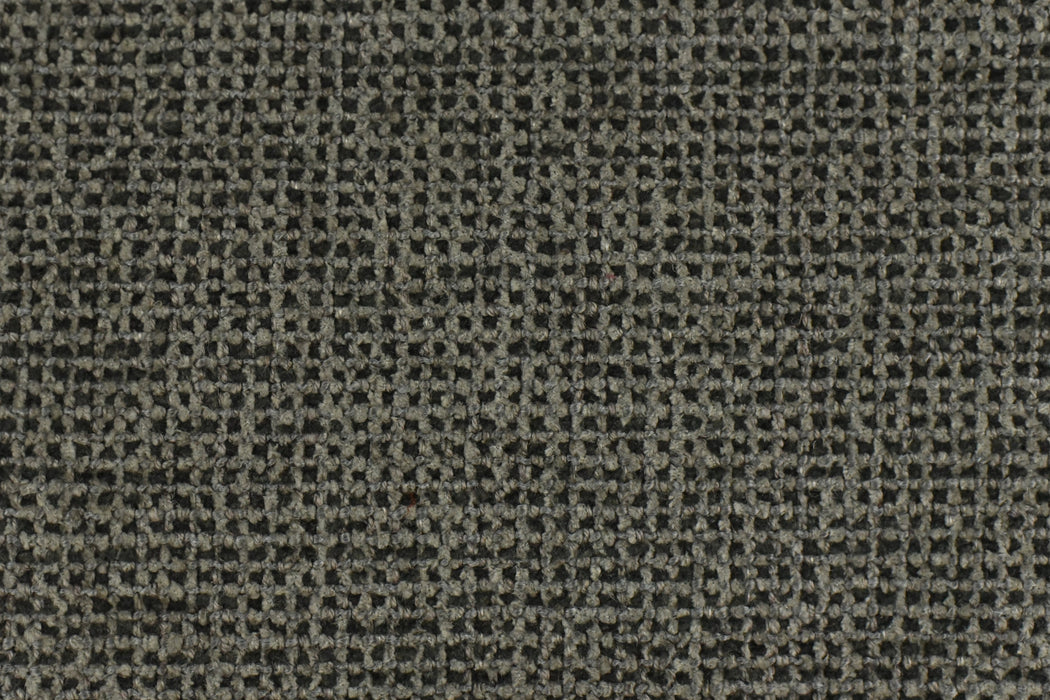 Heavy Duty Cotton Linen Blend Small Waffle Woven Textured Upholstery Fabric For Chairs Seat Cushion| Cocoa Brown