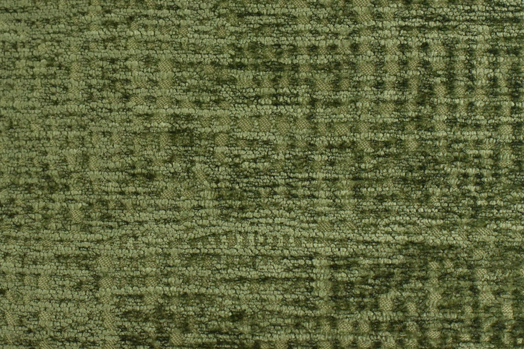 Heavy Weight Abstract Geometric Woven Chenille Upholstery Fabric|Mid Century Modern Jacquard Textured Chenille Fabric in Cream Rust Green