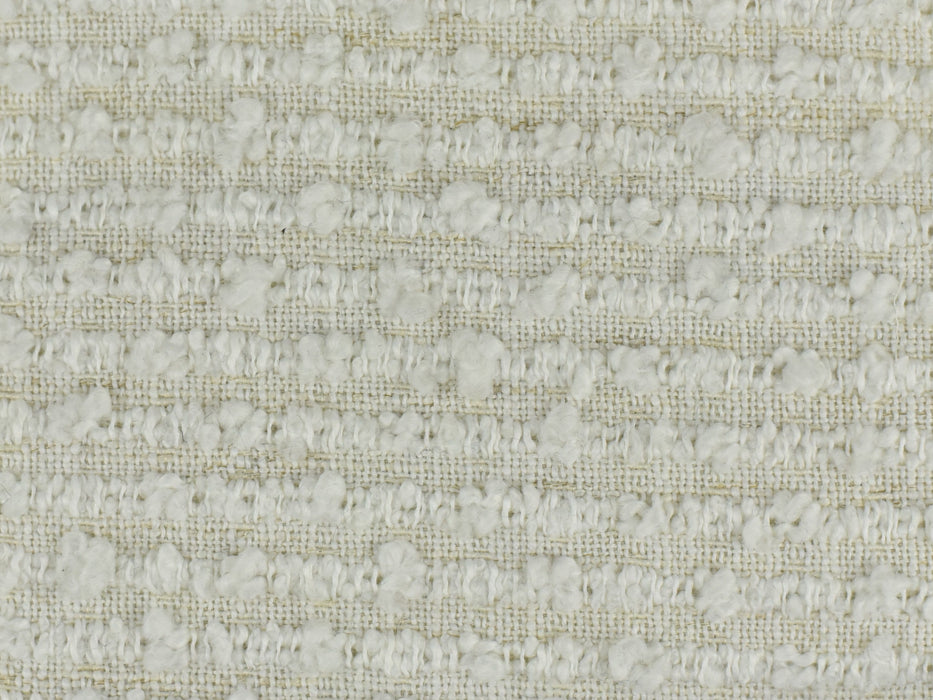 Heavy Weight Boucle Stripe Texture Upholstery Fabric by the Yard|Designer Ivory Yellow Rust Bocule Fabric For Chair Pillow Couch