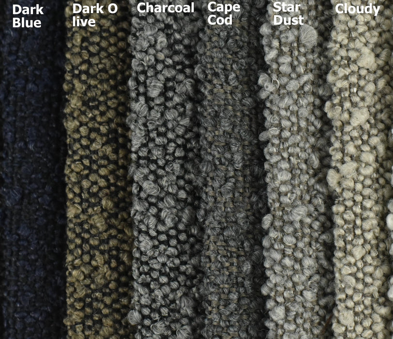 Heavy Weight Boucle Upholstery Fabric Textured Boucle Fabric By The Yard For Chair Sofa Headboard Ottoman Furniture Fabric