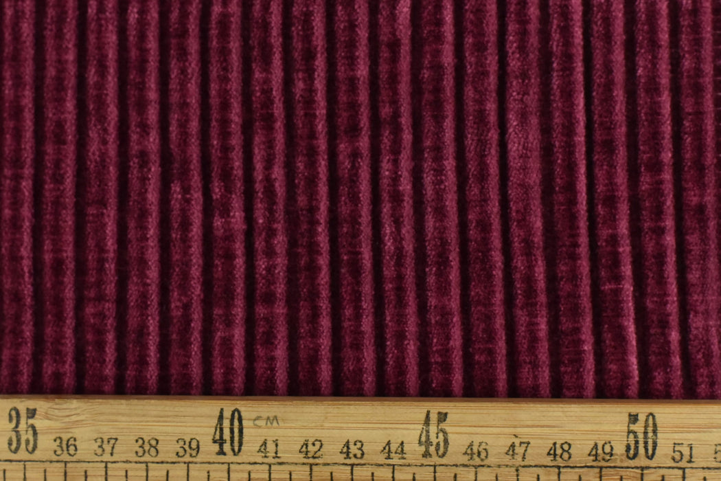 Heavy Weight Chenille Corduroy Textured Upholstery Fabric|Chunky Stripe Chenille Upholstery|Skin Friendly Furniture Fabric For Chair Couch