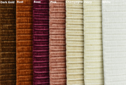 Heavy Weight Chenille Corduroy Textured Upholstery Fabric|Chunky Stripe Chenille Upholstery|Skin Friendly Furniture Fabric For Chair Couch