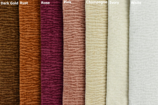 Heavy Weight Crepe Textured Chenille Upholstery Fabric|Coarse Crushed Chenille Upholstery|Skin Friendly Soft Feel Chunky Furniture Fabric