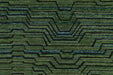 Heavy Weight Moss Green Stripe Jacquard Chenille Upholstery Fabric|Designer Modern Abstract Geometric Fabric For Dining Chair Bench Pillow