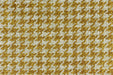 Heavy Weight Musturd Yellow Houndstooth Plaid Upholstery Fabric For Chair Couch|Mid-Century Modern Geometric Check Furniture Fabric-740GSM