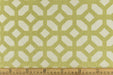 Heavy Weight Raised Chenille Geometric Upholsetry Fabric For Chairs in Chartreuse Green|Vinatge Geometric Fabric For Couch Pillow