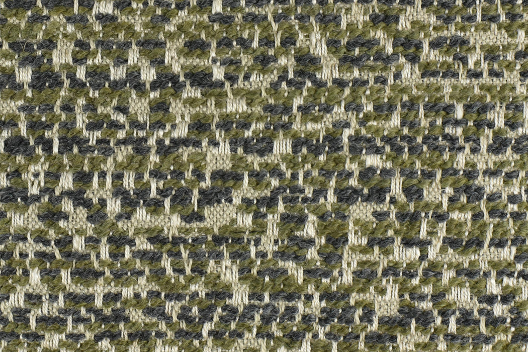 Heavy Weight Wool Linen Blend Boucle Upholstery Fabric For Chair in Olive Green Grey|High End Textured Couch Reupholstery Fabric 55"W/750GSM