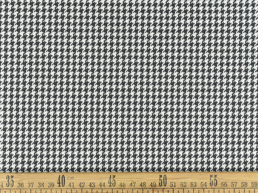 Houndstooth Upholstery Fabric Heavy Weight Chunky Vintage Fabric By The Yard For Pillow Couch Ottoman Chair 55" W/550GSM-Flying