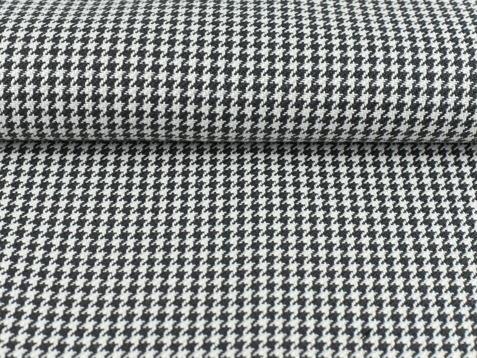 Houndstooth Upholstery Fabric Heavy Weight Chunky Vintage Fabric By The Yard For Pillow Couch Ottoman Chair 55" W/550GSM-Flying