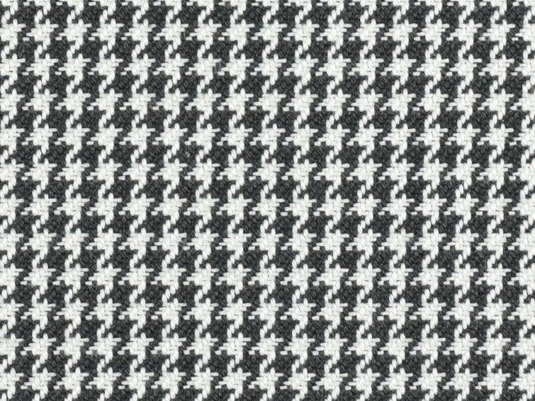 Houndstooth Upholstery Fabric Heavy Weight Chunky Vintage Fabric By The Yard For Pillow Couch Ottoman Chair 55" W/550GSM-Flying Caviar