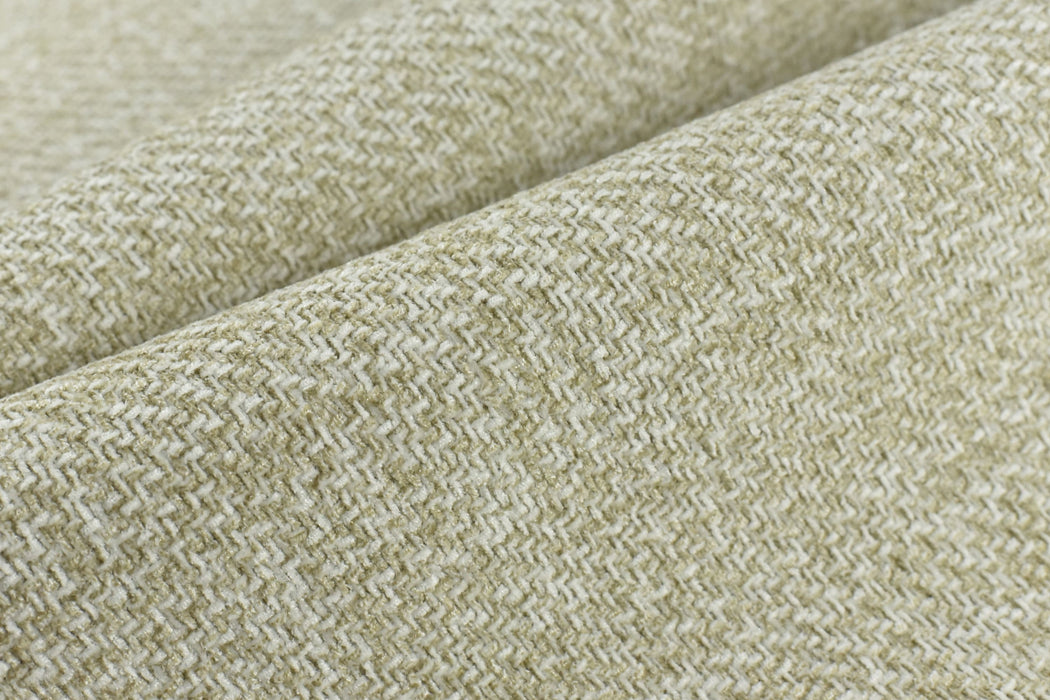 Ivory Cream Upmarket Chenille Woven Heavy Duty Upholstery Fabric|Designer Luxury Home Decor Chair Cushion Fabric By The Yard-55"W/740GSM