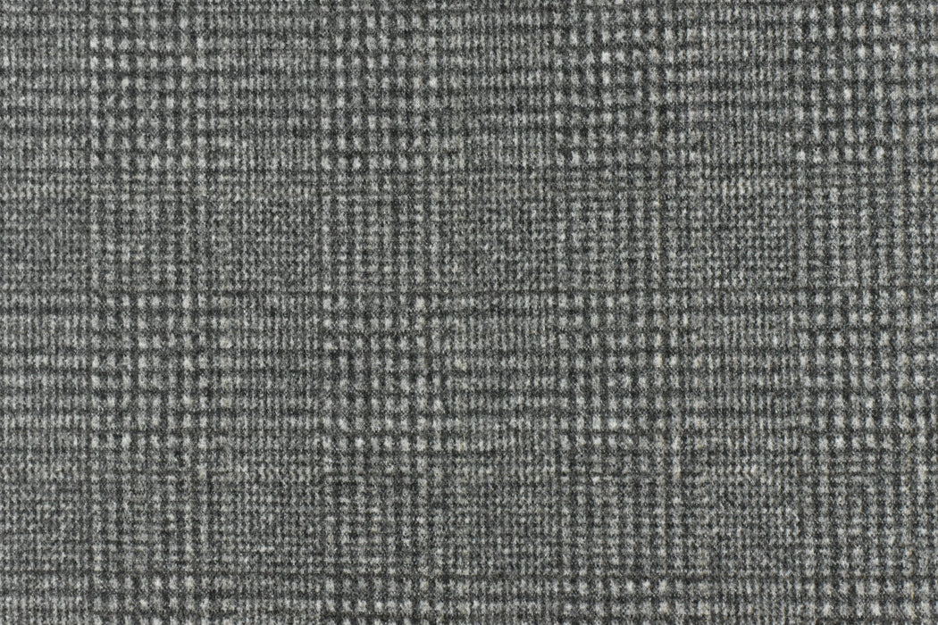 Vintage Tweed Plaid Upholstery Fabric in Wool Blend with Suede Backing For Chairs Couch|Classic Geometric Check Upholstery Fabric