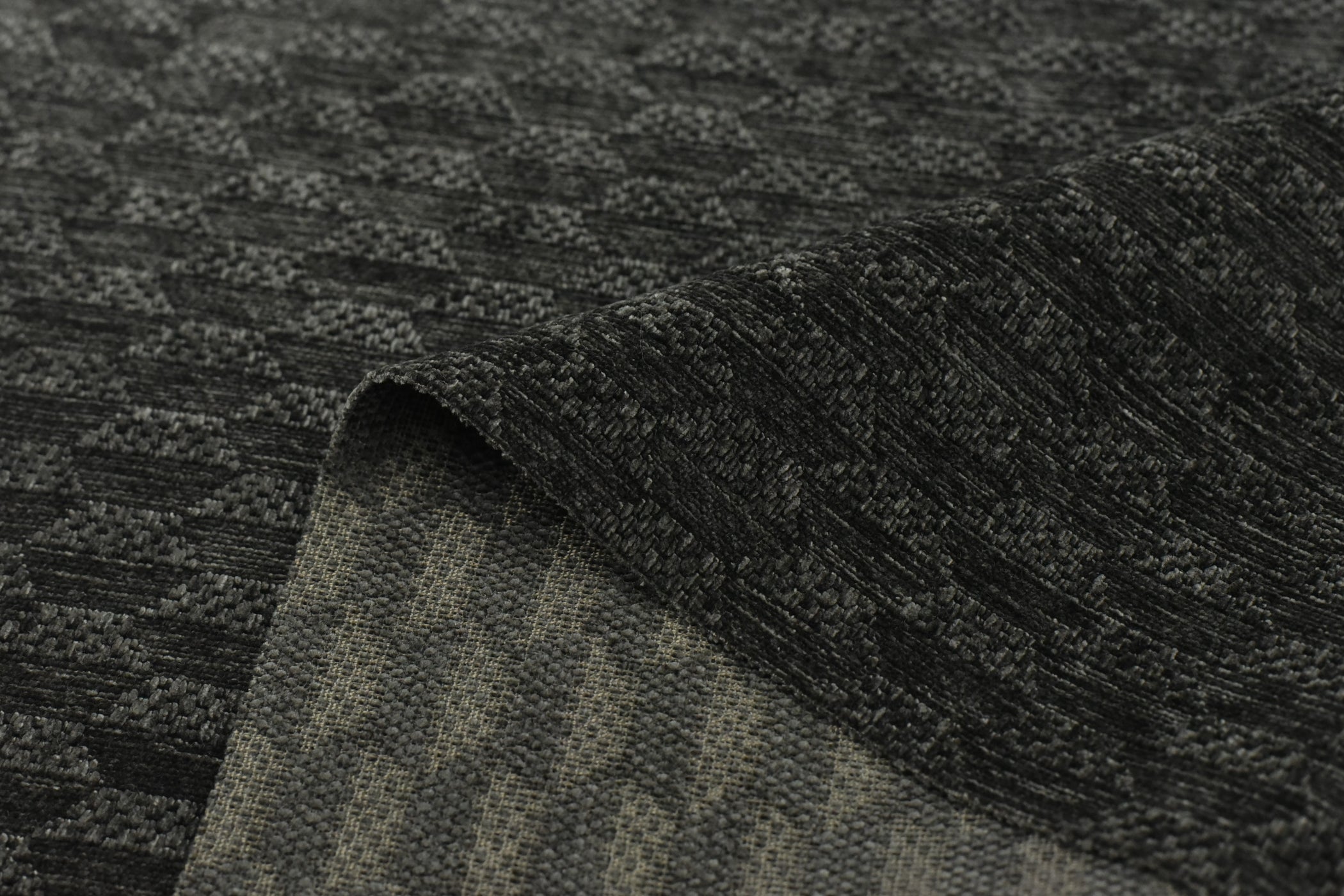Heavy Weight Abstract Woven Patterns Upholstery Fabric By The Yard For ...