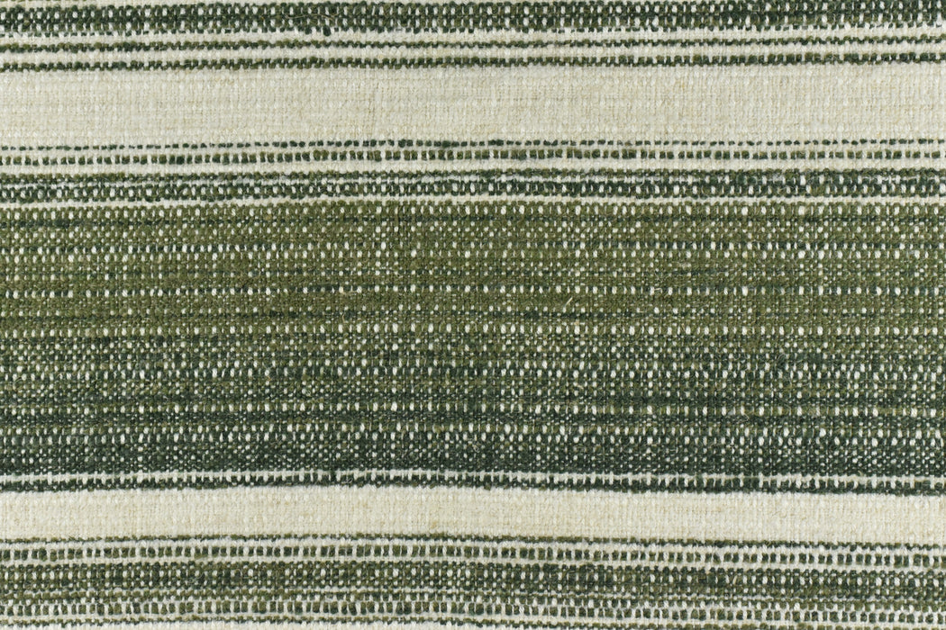 High End Woven Heavy Weight Earthy Brown Large Stripe Linen Blend Upholstery Fabric For Chair Couch|Vintage Multi-Striped Farmhouse Fabric