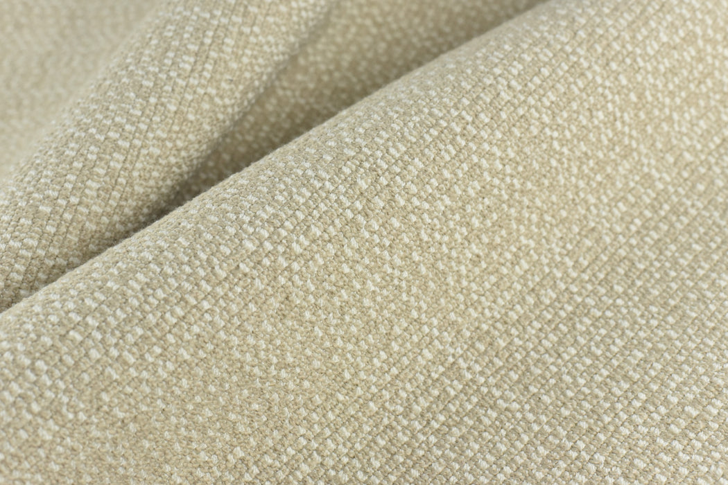 Heavy Weight Linen Blend Cream Tan Woven Furniture Upholstery Fabric For Chair Reupholstery Furniture Repair
