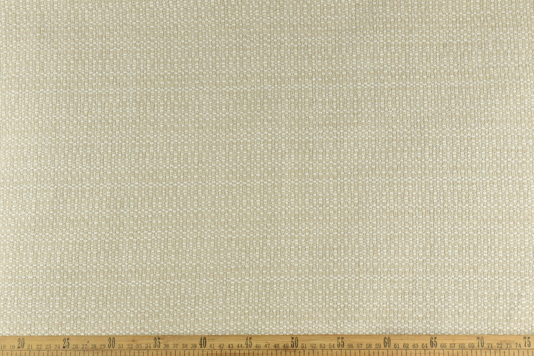 Heavy Weight Linen Blend Cream Tan Woven Furniture Upholstery Fabric For Chair Reupholstery Furniture Repair