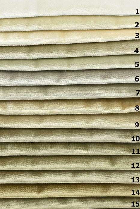 Heavy Weight Luxury Solid Cut Velvet Upholstery Fabric By The Yard For Chair Cushion|High End Gold Velvet Green Velvet Furniture Fabric