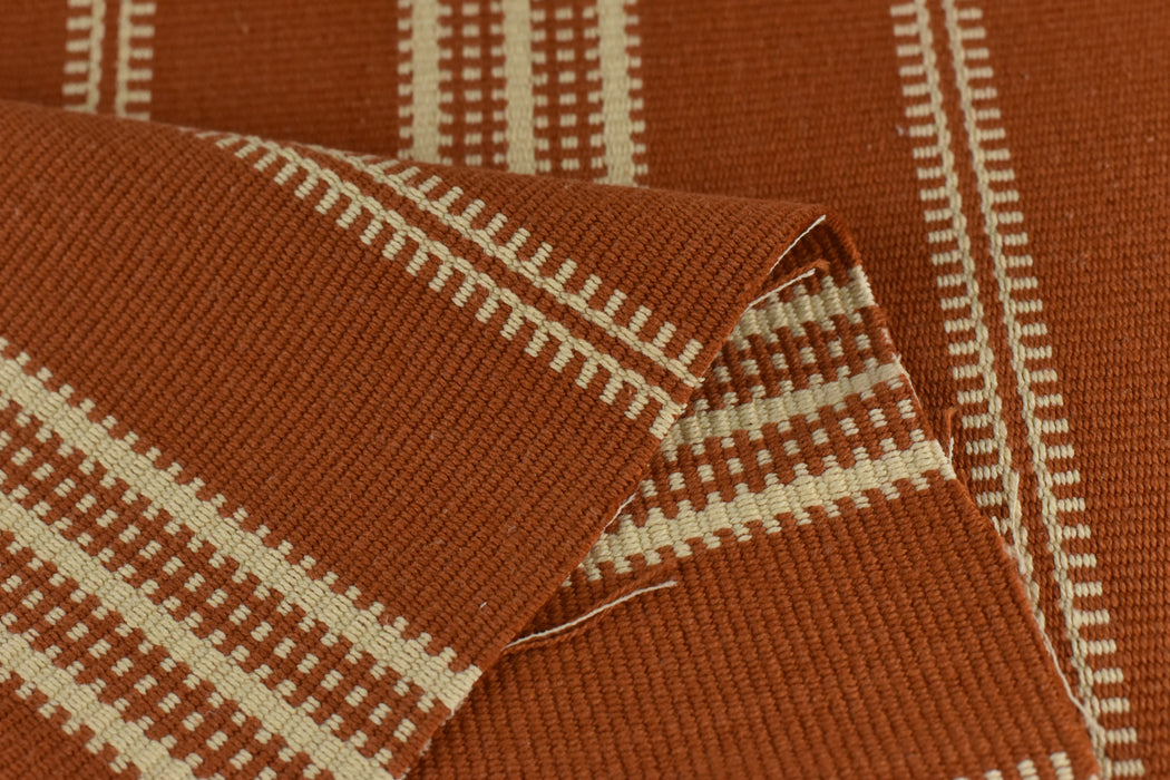 Heavy Weight 100 Pure Cotton Blend Vintage Wider Stripe Jacquard Upholstery Drapery Fabric For Chair|Retro Cotton Linen Blend Canvas Fabric