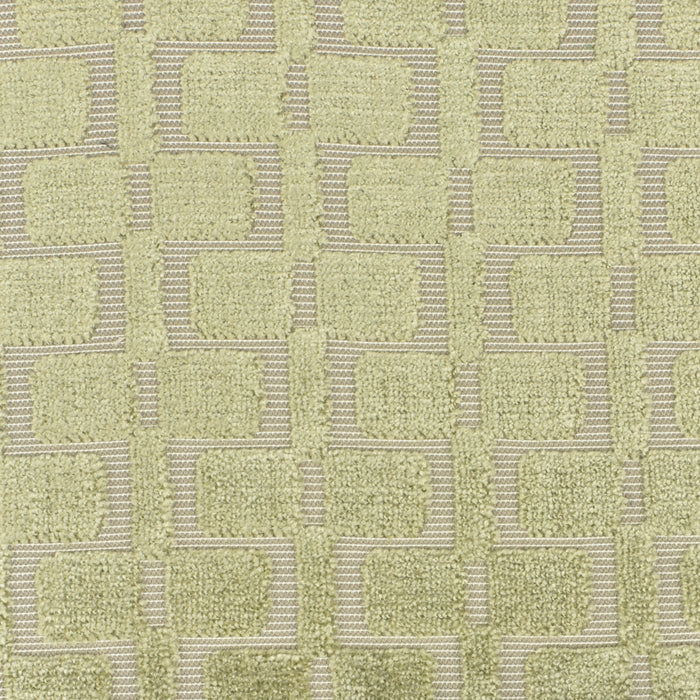 Heavy Weight Burnt Orange Check Cut Velvet Upholstery For Chair|Geometric Lattice Sofa Fabric|Heavy Duty Upholstery Textile For Furniture