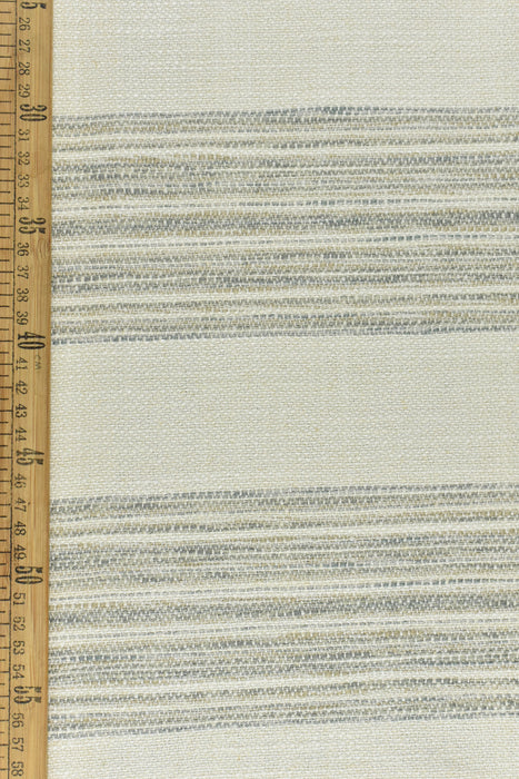 Linen Blend Vintage Blue Green Jacquard Stripe Country Upholstery Fabric For Chair Cushion|Chic Farmhouse Yellow Stripe Fabric By The Yard