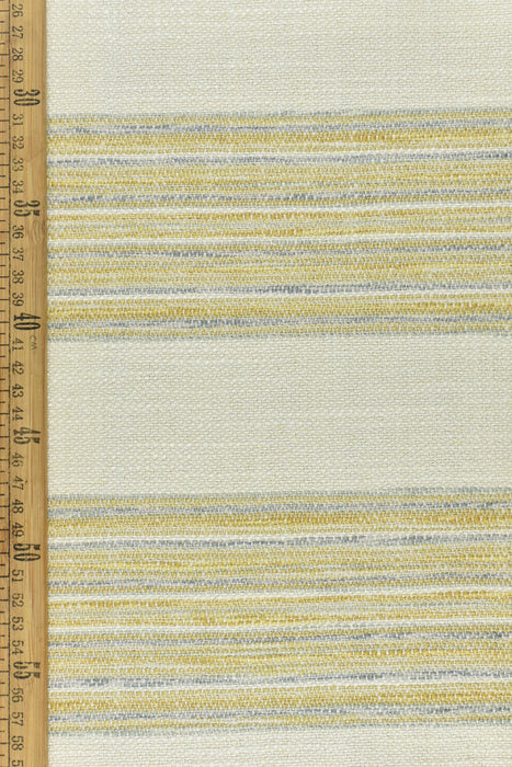 Linen Blend Vintage Blue Green Jacquard Stripe Country Upholstery Fabric For Chair Cushion|Chic Farmhouse Yellow Stripe Fabric By The Yard