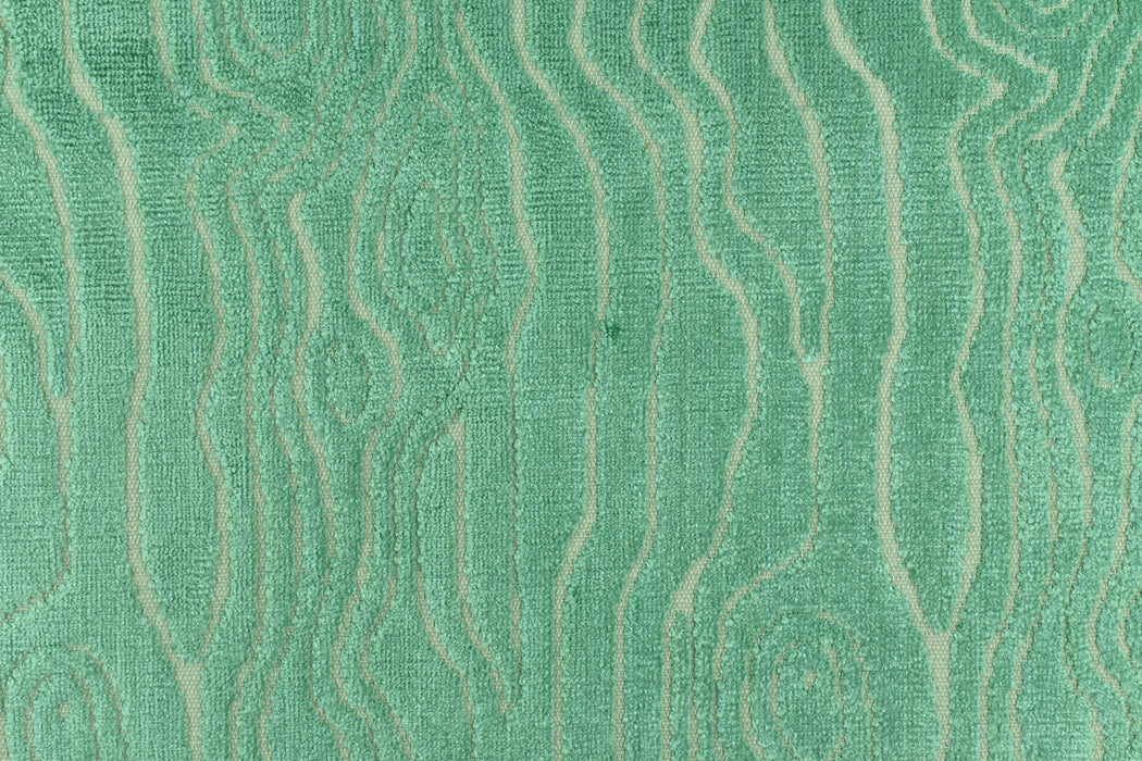 Heavy Weight Yellow Wood Bark Textured Abstract Geometric Raised Cut Velvet Upholsetry Fabric For Chair Couch