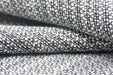 Premium Quality 55" High Textured SOFA Chair Heavy Upholstery Fabric in Cream Black Gray