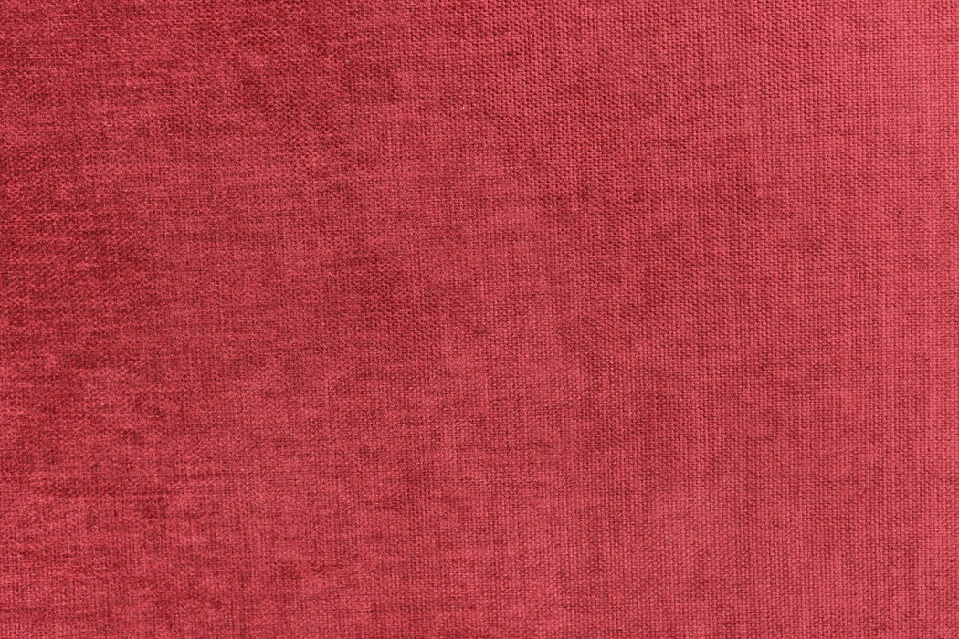 Designer Red Soft Polyester Upholstery Fabric By The Yard