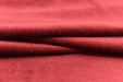 Designer Red Soft Polyester Upholstery Fabric By The Yard