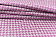 Designer Heavy Weight Large Houndstooth Woven Upholstery Furniture Fabric By the Yard