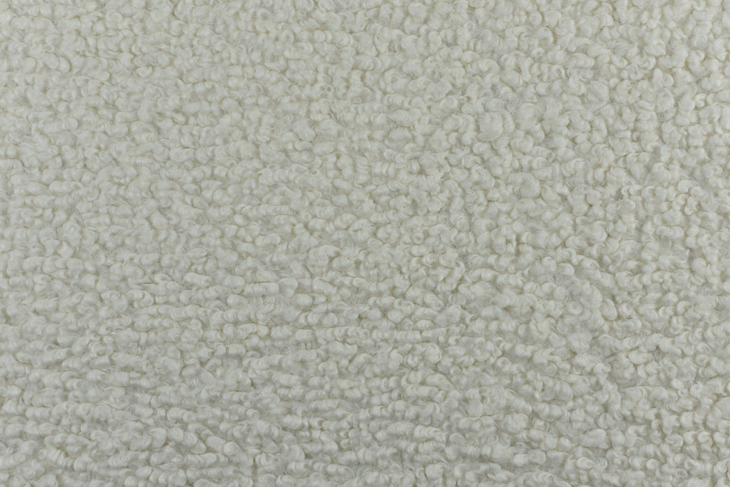 Heavy Weight Natural White Sherpa Boucle Faux Fur Upholstery Fabric By The Yard Home Decor Furniture Chair Sofa Pillow