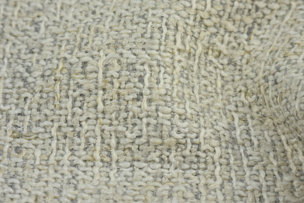 Heavy Weight Linen Cotton Wool Blended Textured Upholstery Fabric By The Yard in 57" Width