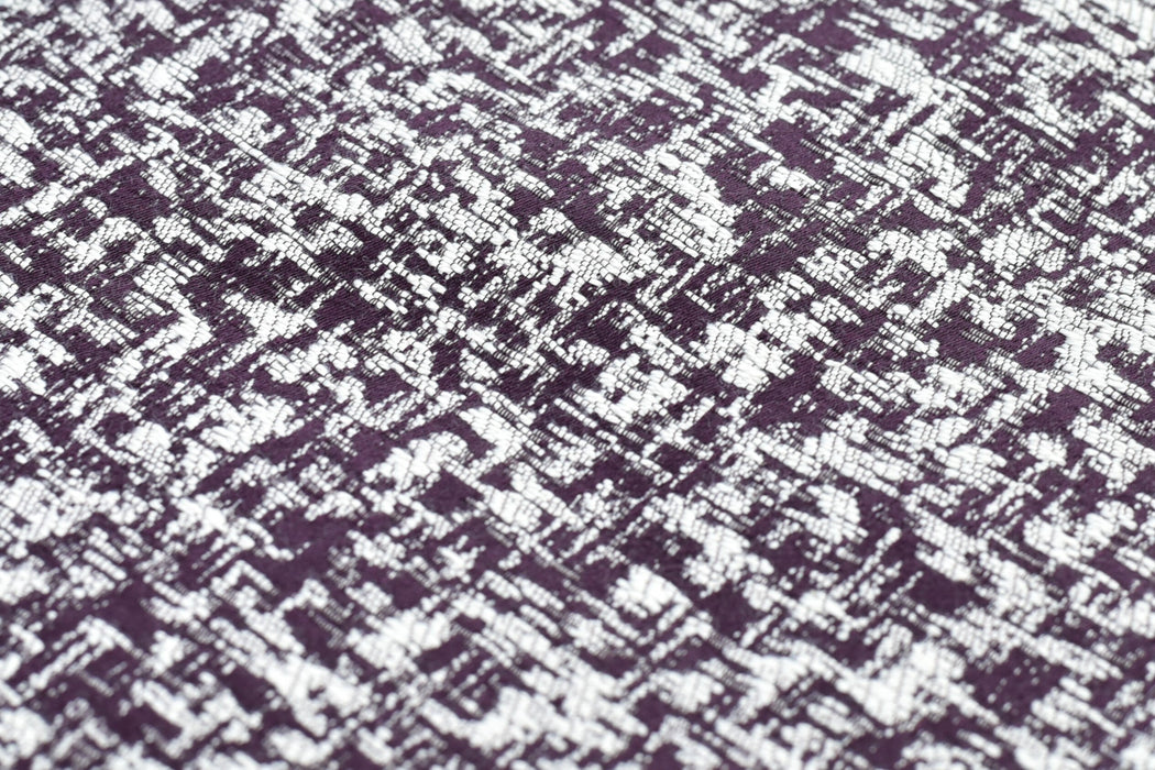 Heavy Weight Abstract Design Purple Upholstery Fabric By The Yard For Interior Design/Home Furniture