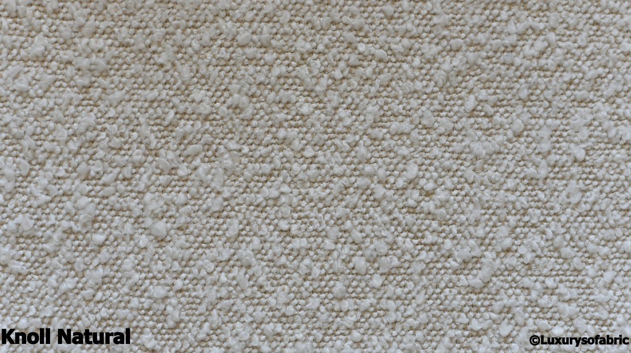 Designer Heavy Duty Boucle Fabric COTTON HILL Textured Retro Home Decor Upholstery Fabric By The Yard