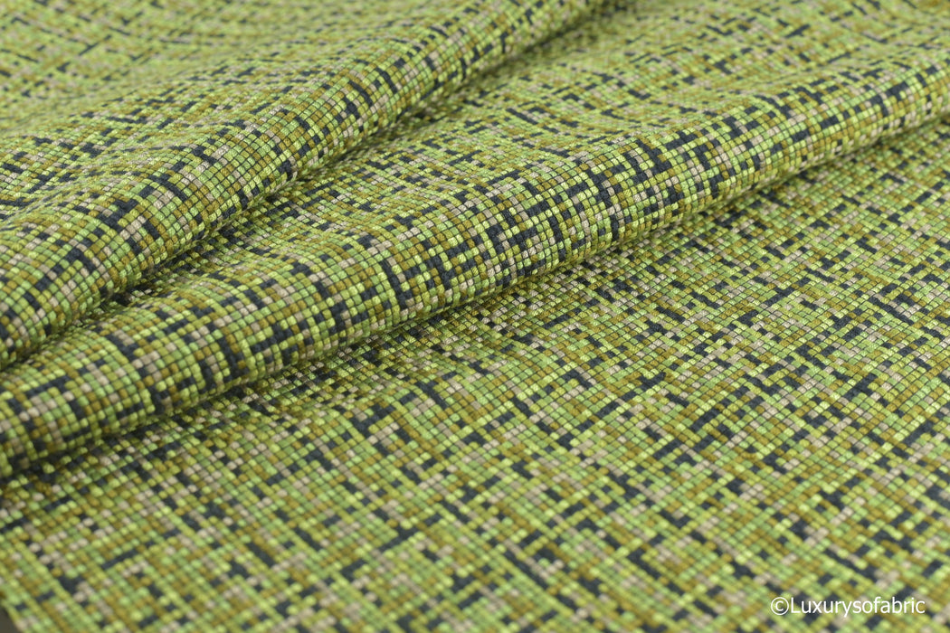 Heavy Weight Woven Upholstery Fabric By The Yard Chair Cushion Sofa Pillow Cover,Throw Case 55"W 420GSM