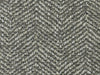 Designer Heavy Duty Polyester Linen White Gray Herringbone Goemetric Upholstery Fabric By The Yard