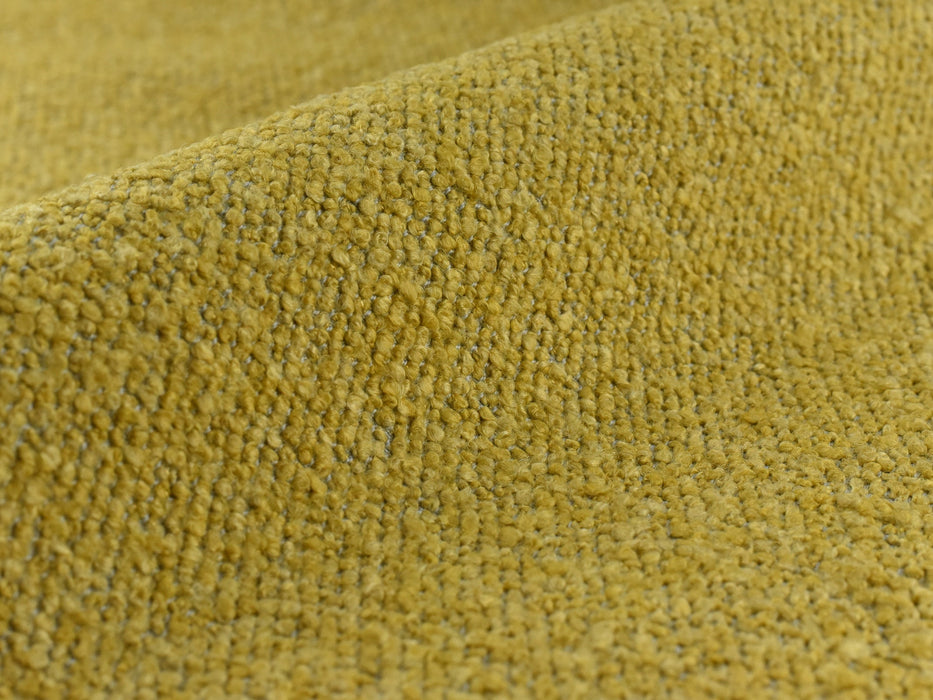 Heavy Weight Texture Chunky Boucle Upholstery Fabric By The Yard|Mustard Yellow Boucle Fabric For Chair Sofa Couch Pillow Headboard