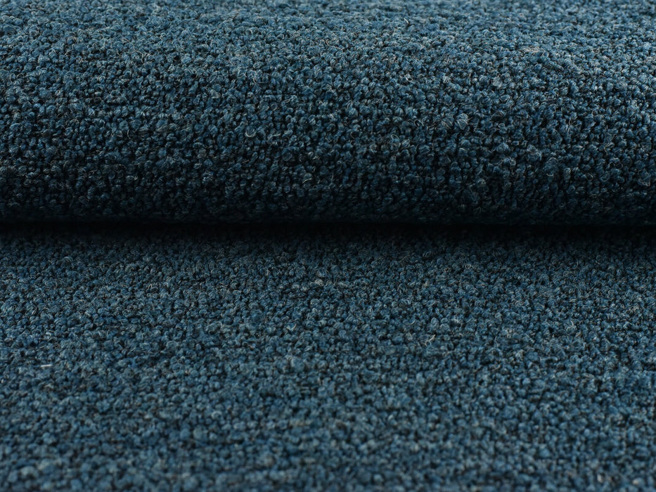 Blue Heavy Wool Blended Bouclé Fabric Home Decor Cushion Pillow Sofa Furniture By The Yard Boucle Upholstery Fabric /57" Width 610GSM