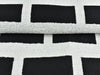 Contemporary Black and White Geometric Texture Upholstery Fabric|Beautiful On Chair and Pillow|Upholstery Fabric By The Yard-Rhythm