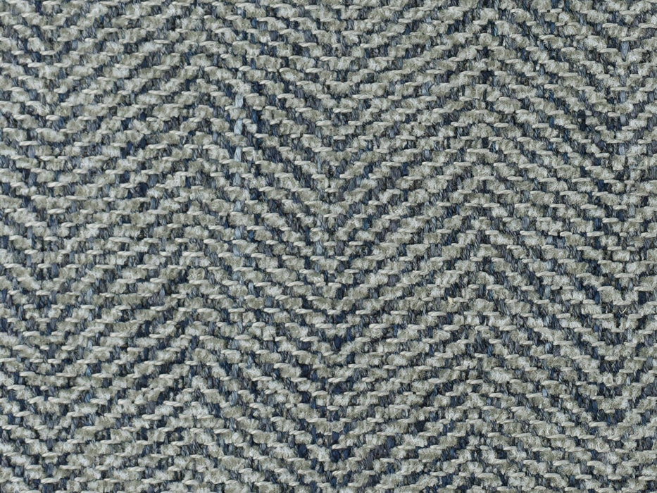 Designer Heavy Duty Polyester Linen White Gray Herringbone Goemetric Upholstery Fabric By The Yard