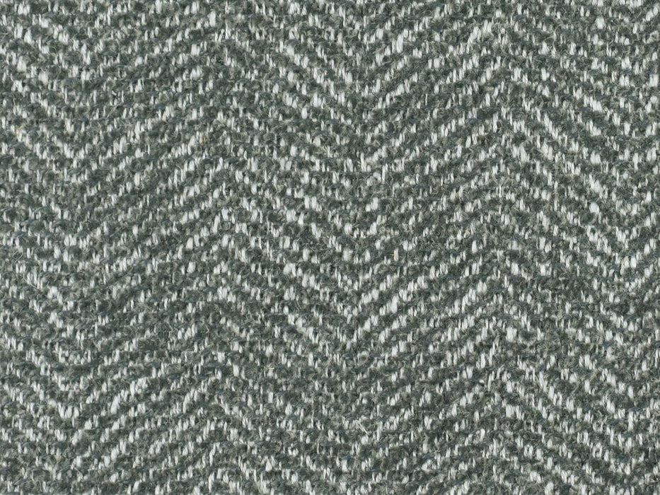 Designer Heavy Duty Polyester Linen White Gray Herringbone Goemetric Upholstery Fabric By The Yard