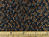 Golden Embossed Navy Upholstery Fabric Heavy Duty For Chair Couch Upholstery And Contemporary Luxury Home Decor